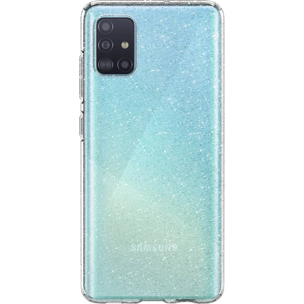 Spigen Liquid Crystal case Samsung Galaxy A51 bistra, svjetlucavi efekt slika