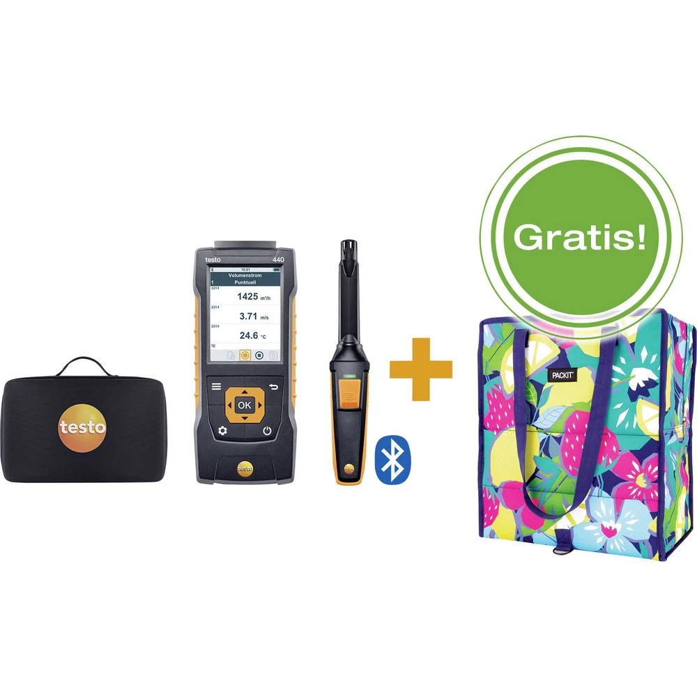 testo 440 anemometar 0 - 10000 ppm slika