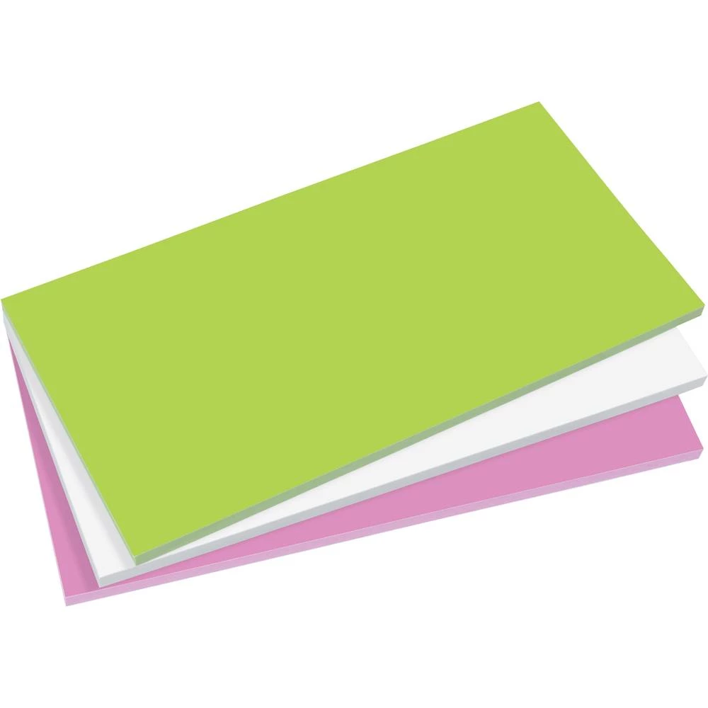 Sigel Ljepljiva bilješka MU135 200 mm x 100 mm Zelena, Bijela, Ružičasta 1 Pakiranje slika