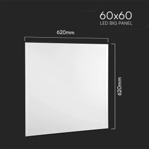 V-TAC VT-6234 23667 LED panel 6-dijelni komplet Energetska učinkovitost 2021: E (A - G) 36 W neutralna bijela bijela slika