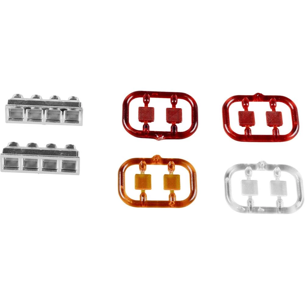 Carson Modellsport 500907262 1:14 4 komore stražnje svjetlo univerzalno 1 Set slika