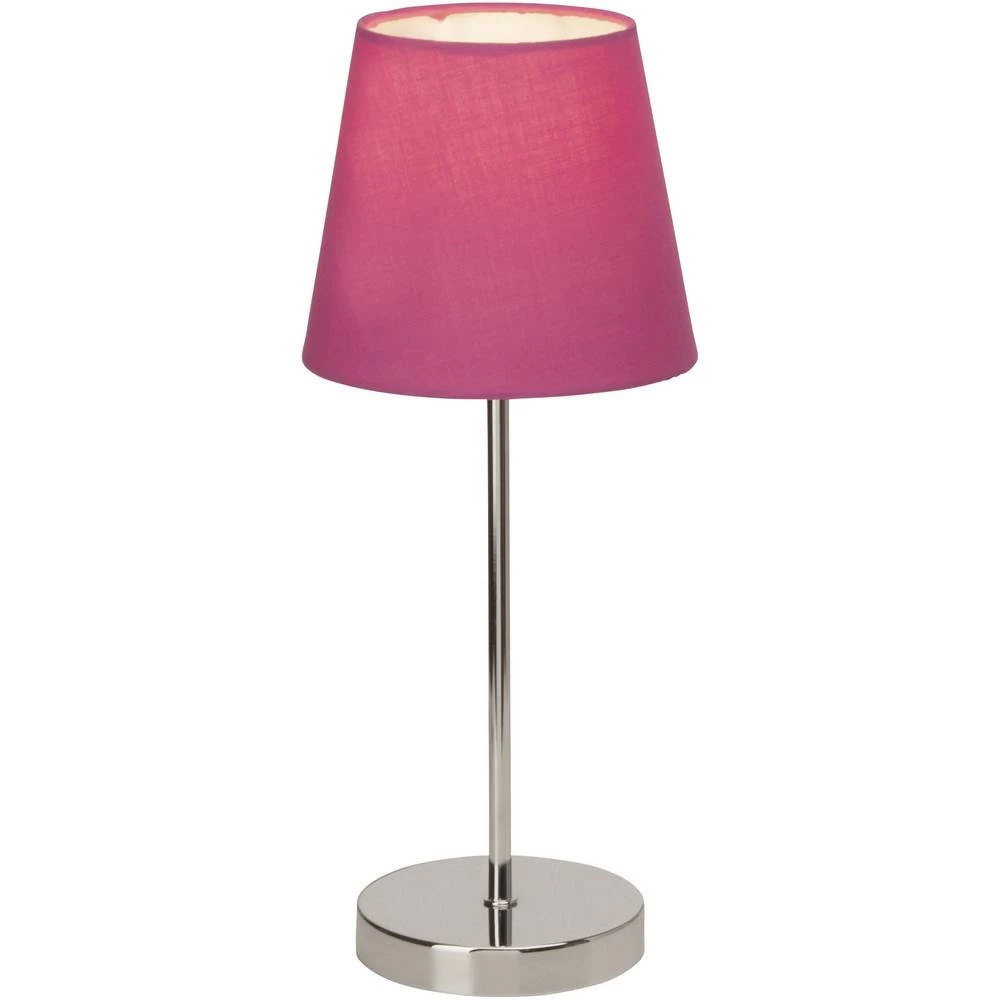 Brilliant Stajaće/stolne svjetiljke Stolna svjetiljka Kasha 94874/17 Ružičasta, Krom boja E14 slika