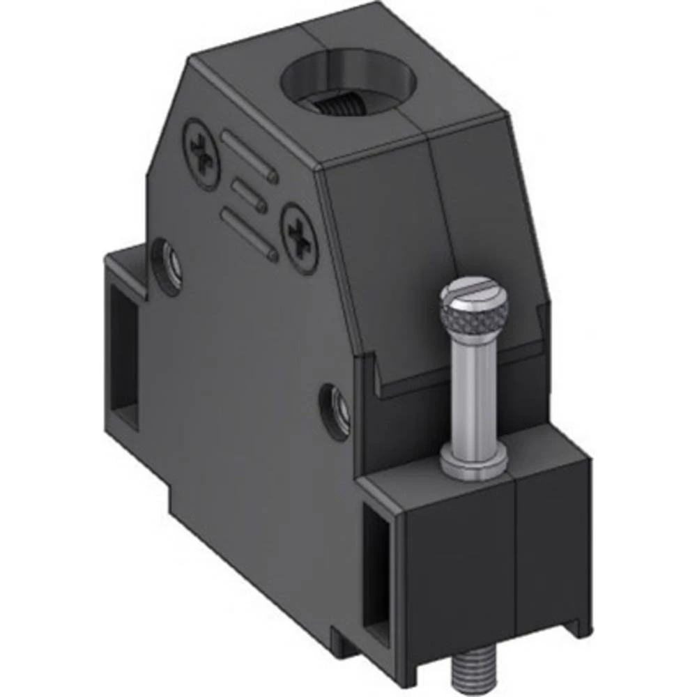 D-SUB kućište Broj polova: 15 Plastika 180 ° Crna DELTRON SWISS 1 ST slika