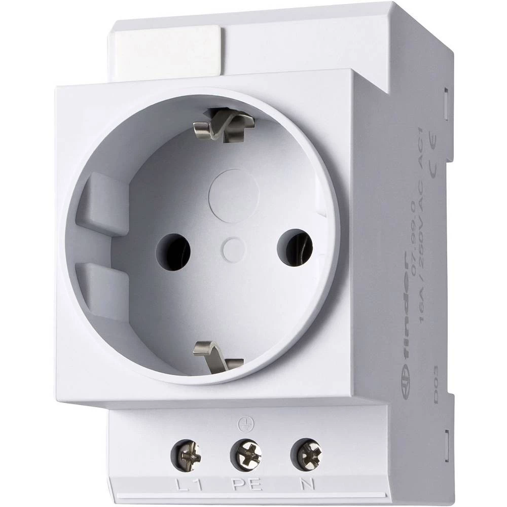 utičnica za razvodni ormar Finder 07.99.01-1 svijetlosiva 1 St. slika