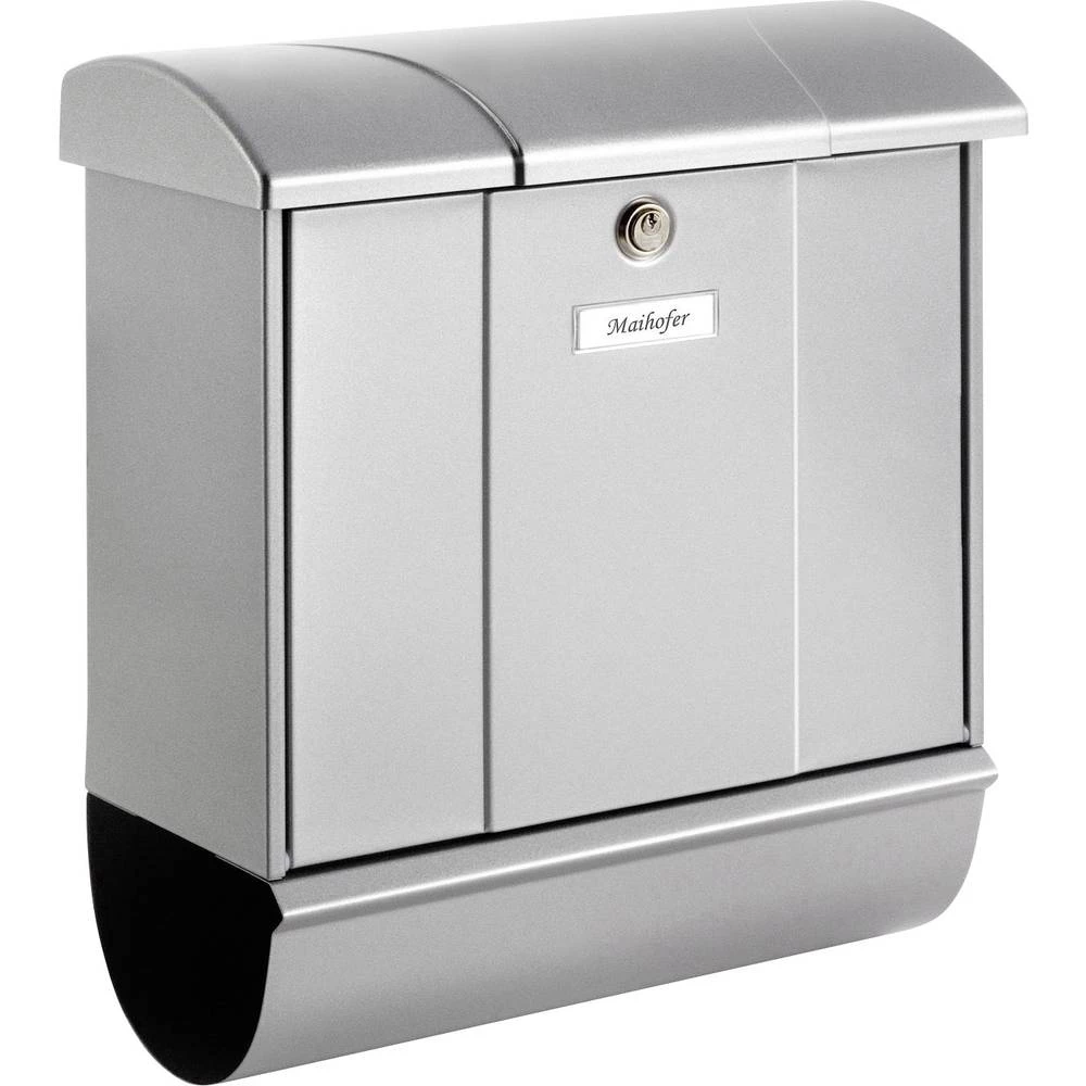 Poštanski sandučić Burg Wächter OLYMP-SET 91600 SI Čelični lim Srebrna slika