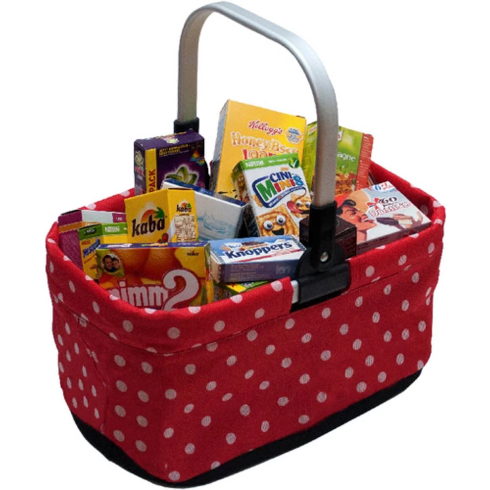 Vedes Faltbarer Tragekorb mit Punkten, gefüllt 4091.3 slika