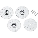 Reely  1:10  imitacija kočionih diskova sa zahvatnikom naplataka 12 mm 6-kutni 10 mm s razmakom kotača 10 mm krom boja 4
