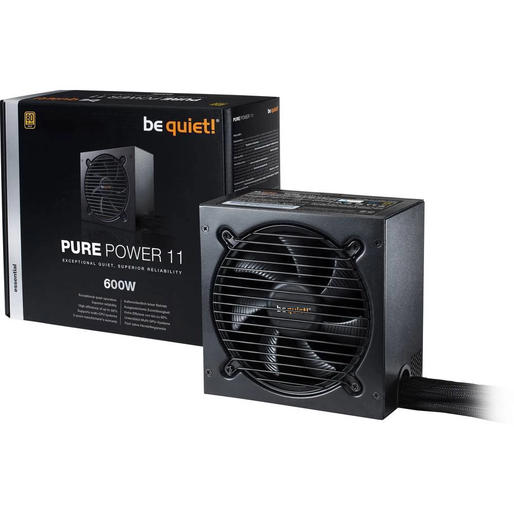 PC-napajanje BeQuiet Pure Power 11 600 W ATX 80 PLUS Gold slika