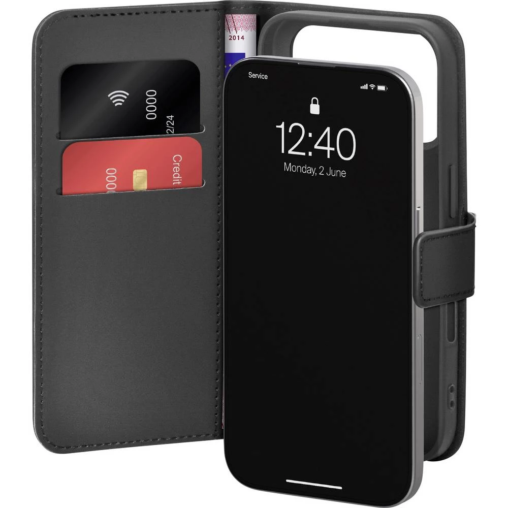 Puro torbica Apple iPhone 17 Pro PUIPC17P63BOOKC8BLK slika