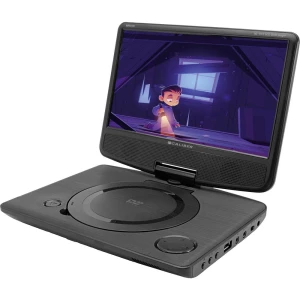 Caliber MPD125 prijenosni DVD player 25.4 cm 10 palac  uklj. 12v auto kabel za napajanje, rad na baterije crna slika