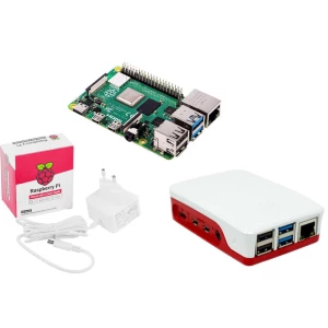 Raspberry Pi® Essentials Kit Raspberry Pi® 5 B 4 GB 4 x 2.4 GHz uklj. napajanje, uklj. kućište slika