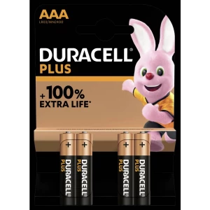 Duracell Plus-AAA K4 micro (AAA) baterija alkalno-manganov 1.5 V 4 St. slika
