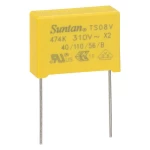 Suntan TS08V0A9474KAB0G0R 1 St. folijski kondenzator   0.47 µF 310 V 10 % 22 mm (D x Š) 19 mm x 26.5 mm
