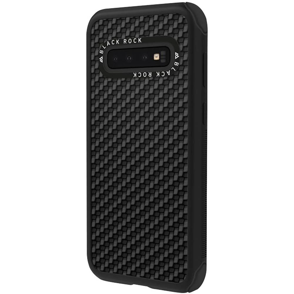 Black Rock Robust Real Carbon Stražnji poklopac za mobilni telefon Pogodno za: Galaxy S10 Crna slika