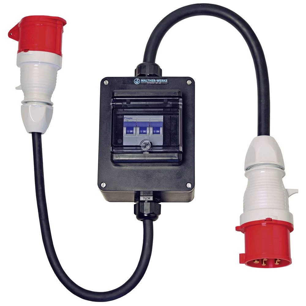 Walther Werke 64Z0102 CEE adapterski kabel 16 A 5-polni 400 V 1 St. slika