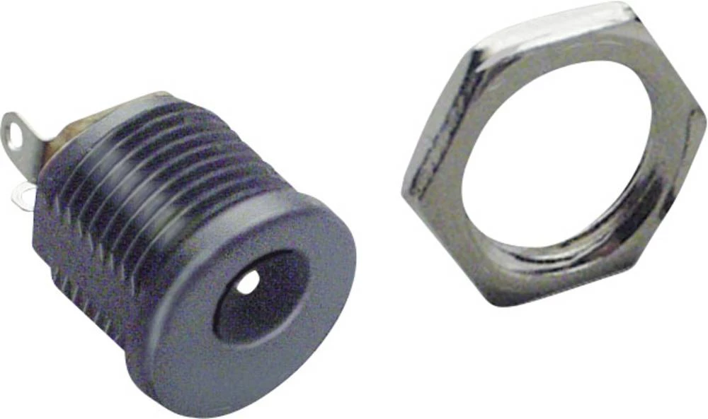 Niskonaponski utični konektor Ženski konektor, vertikalna ugradnja 6.3 mm 2.5 mm TRU COMPONENTS 50 ST slika