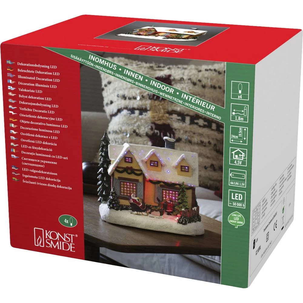 Konstsmide 4224-000 kuća RGB LED mogućnost odabira napajanj slika