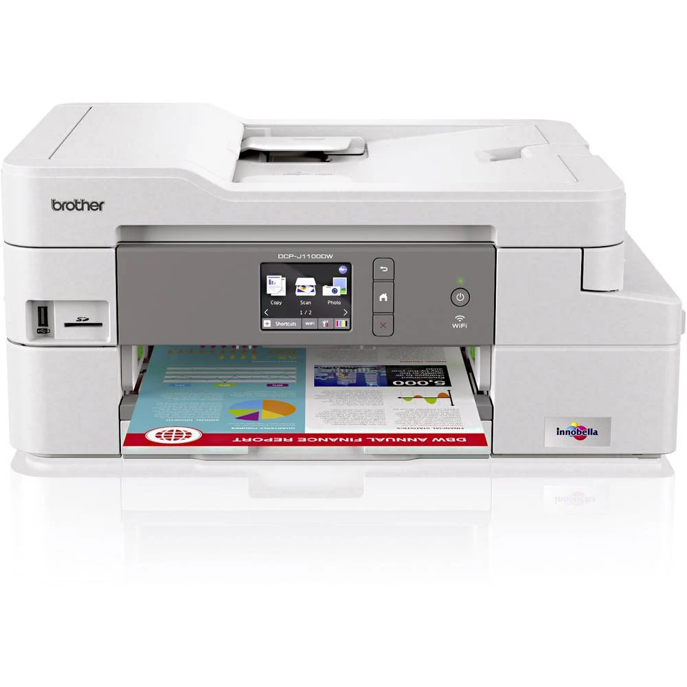 Brother DCP-J1100DW Inkjet višenamjenski printer A4 Štampač, Skener, Mašina za kopiranje WLAN, Duplex, ADF slika