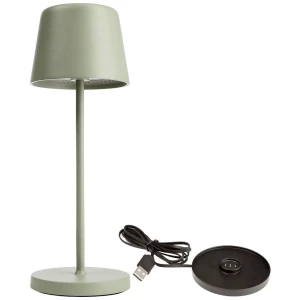 Deko Light 620203 Canis Mini LED akumulatorska stolna lampa 2.3 W toplo bijela sivo-zelena slika