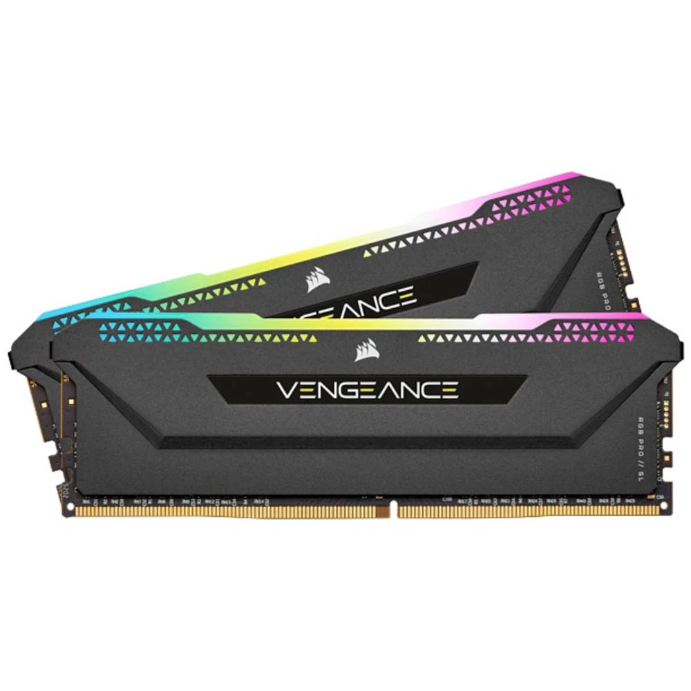Corsair Vengeance RGB PRO SL komplet radne memorije za računalo DDR4 16 GB 2 x 8 GB 3200 MHz 288pin DIMM CL16-20-20-38 slika