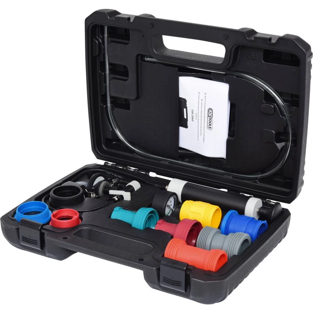 KS Tools 150.2065 Univerzalni servisni set za dijagnostiku sustava hlađenja, 12 kom slika