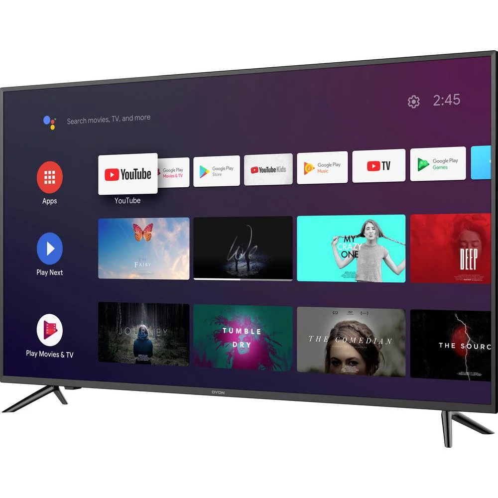 Dyon Smart 50 AD LED-TV 125.7 cm 49.5 palac Energetska učinkovitost 2021 G (A - G) D slika