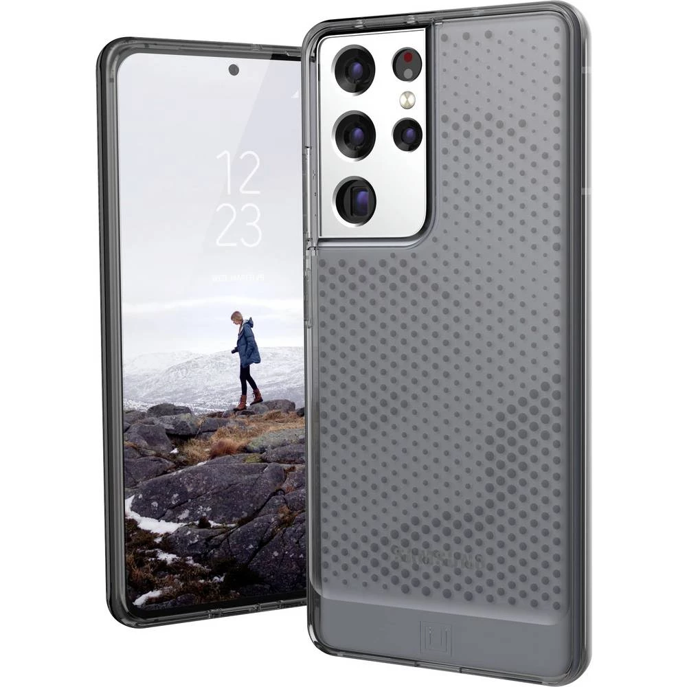 Urban Armor Gear  Lucent  stražnji poklopac za mobilni telefon  Samsung  Galaxy S21 Ultra (5G)  siva slika