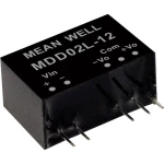 Mean Well MDD02M-05 DC/DC pretvarač modul 200 mA 2 W Broj izlaza: 2 x