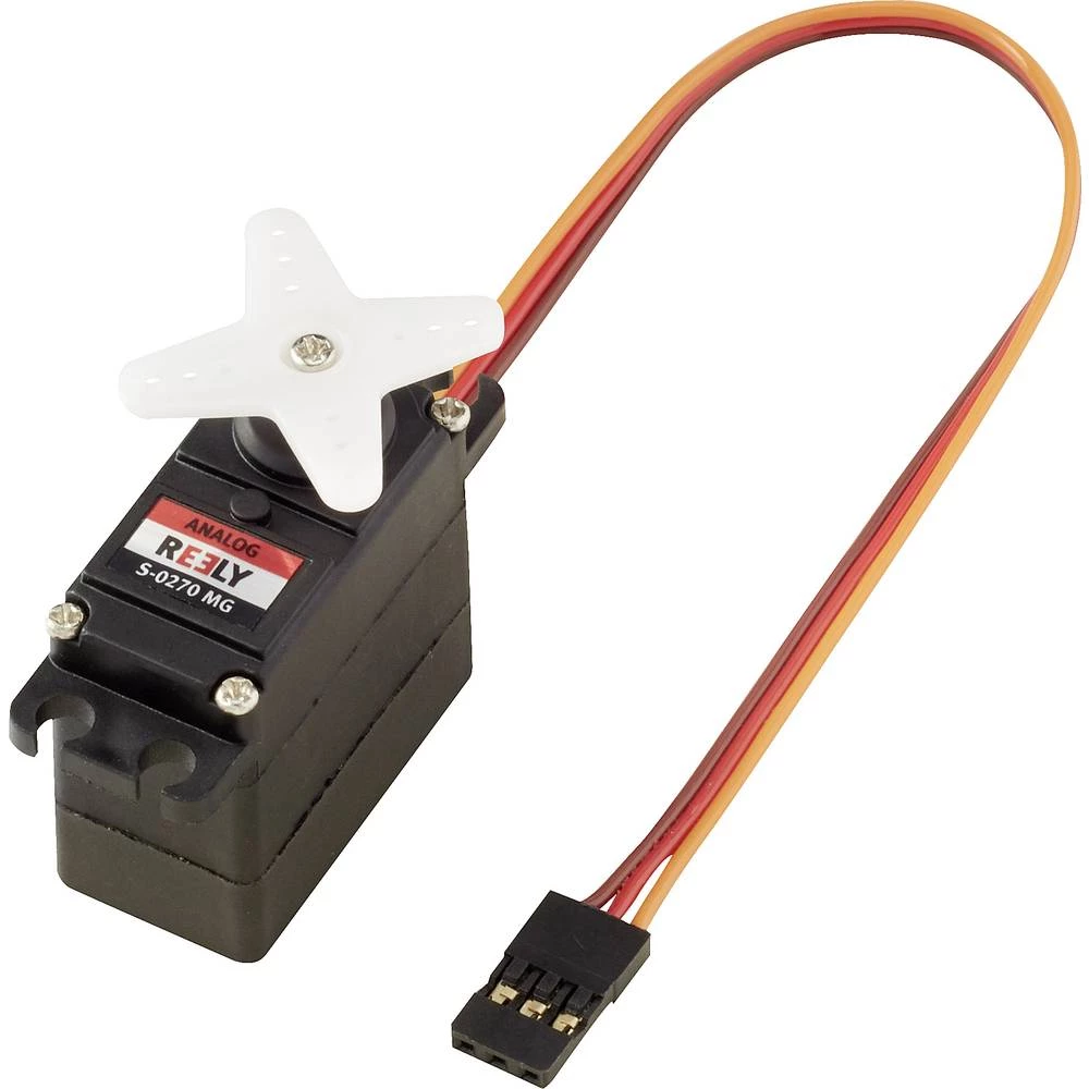 Reely Micro servo S-0270 MG Analogni servo Materijal prigona: Metal Sustav utičnica: JR slika