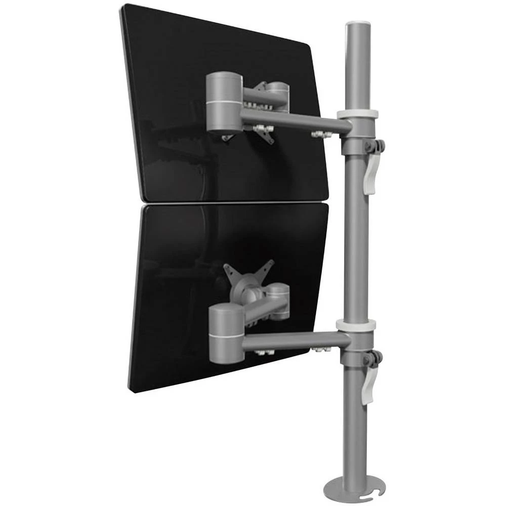 2-struki Stolni nosač za monitor 25,4 cm (10") - 61,0 cm (24") Nagibni i okretni, Rotirajuči Dataflex ViewMate Style Monitorarm slika