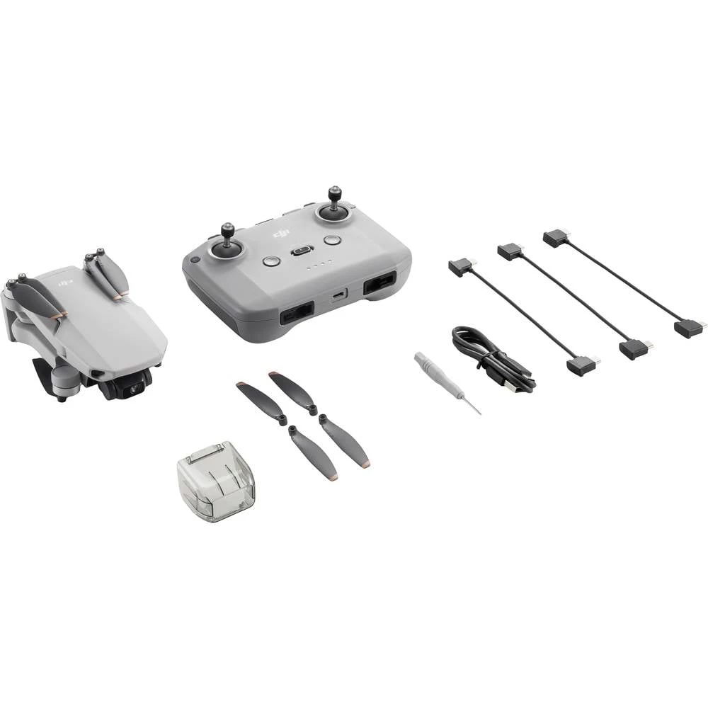 DJI Mini 2 SE  kvadrokopter RtF za početnike, zrakoplovna kamera , profesionalni svijetlosiva (mat) slika