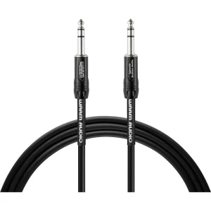 Warm Audio Pro Series kvake priključni kabel [1x 6,3 mm banana utikač - 1x 6,3 mm banana utikač] 3.00 m crna slika