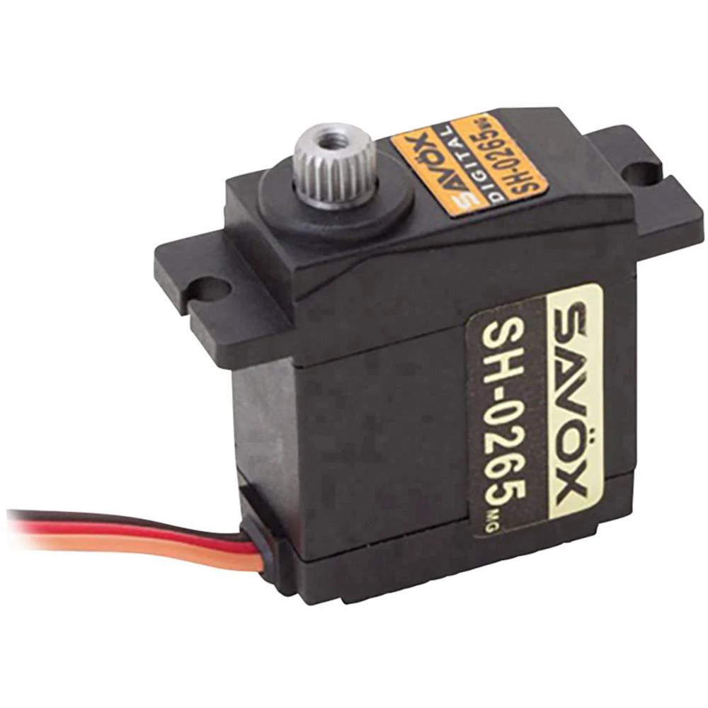 Savöx Micro servo SH-0265MG Digitalni servo Materijal prigona: Metal Sustav utičnica: JR slika