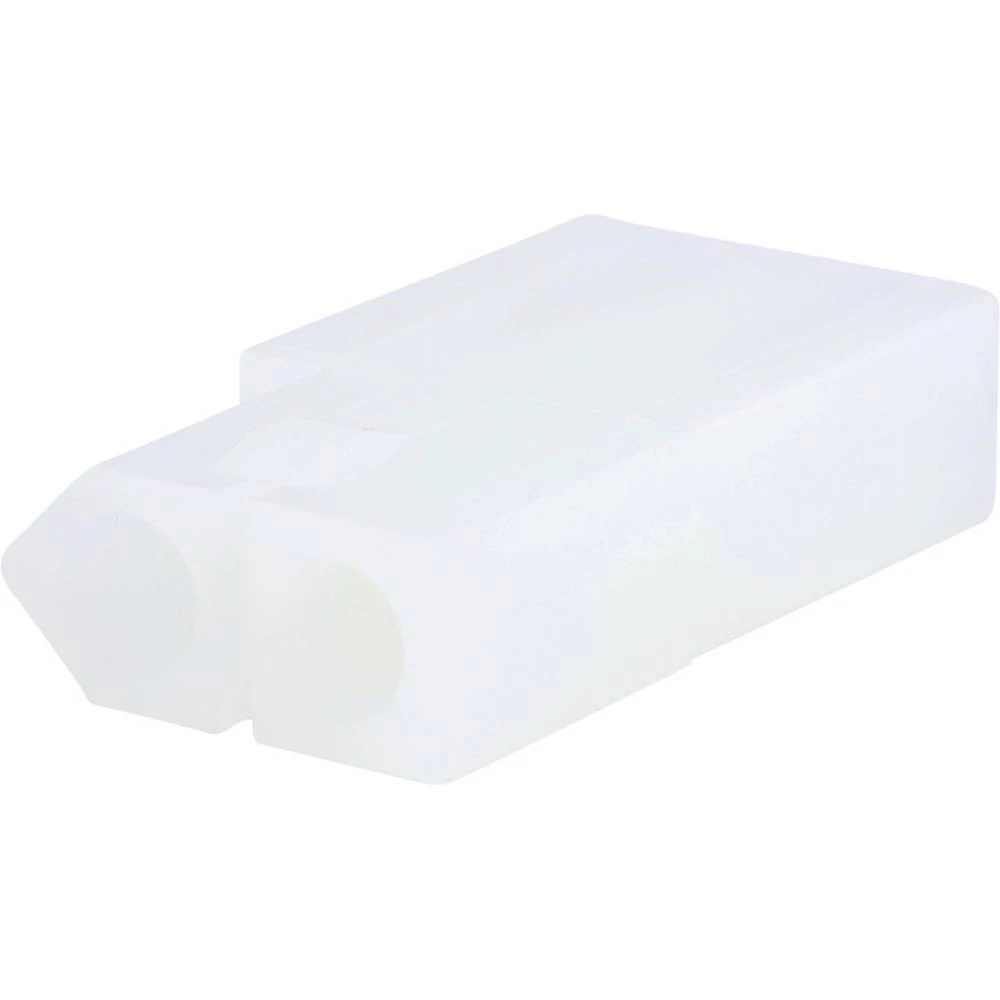 Molex 03091022 2.36mm Diameter Standard .093" Pin and Socket Receptacle Housing, 2 Circuits, without Mounting Ears, with slika
