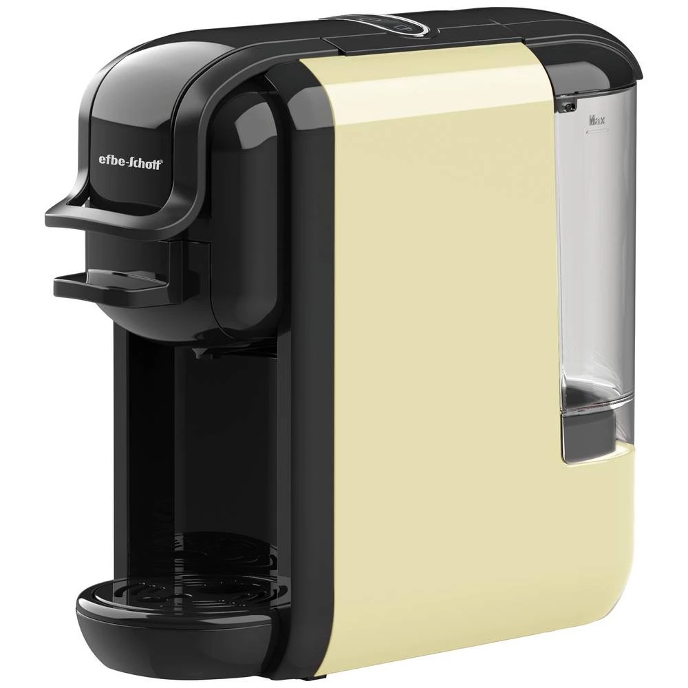 EFBE Schott SC MCM 5000 CR aparat za kavu s kapsulama krem, crna s funkcijom filter kave slika