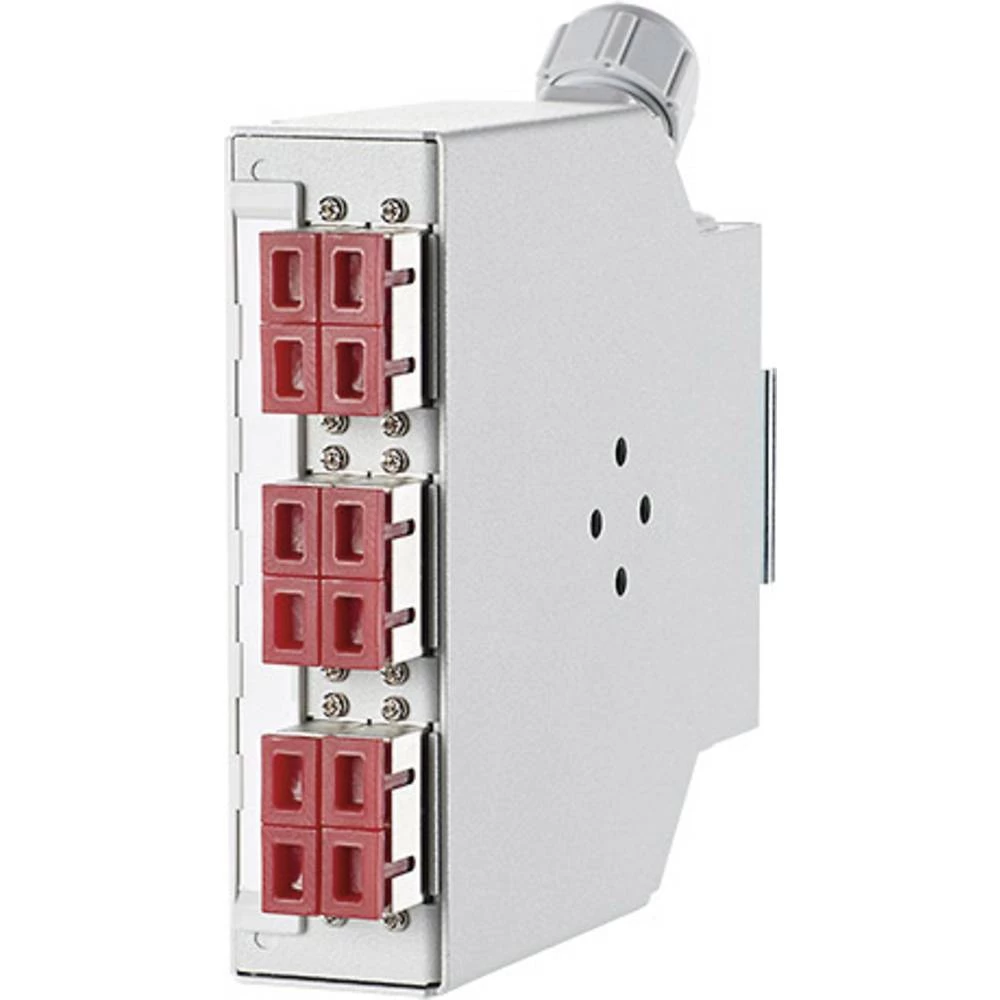 Razdjelnik za spajanje svjetlovoda Metz Connect 150240C20610E Siva (RAL 7032) slika