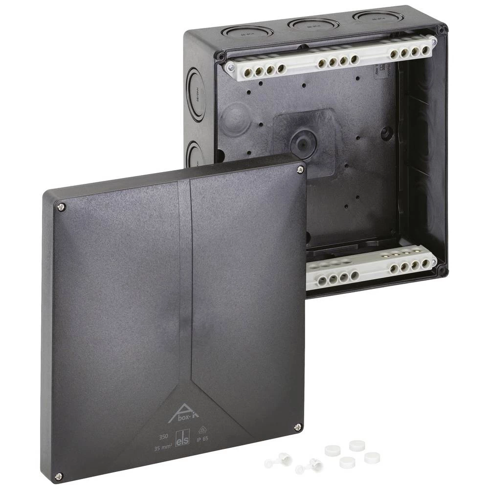 Spelsberg 49143501  priključna doza  (D x Š x V) 250 x 250 x 115 mm crna IP65 1 St. slika