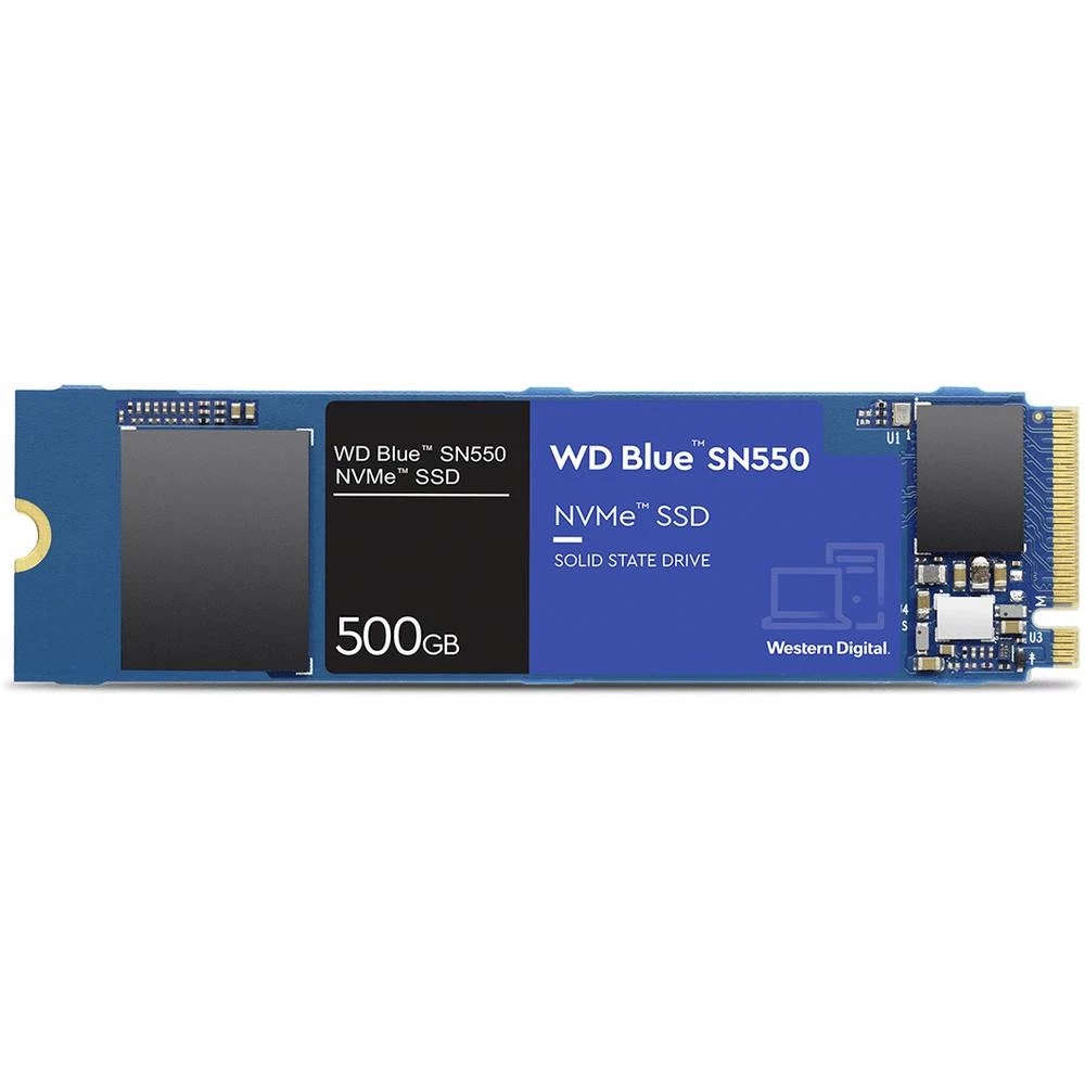 Western Digital Blue™ 500 GB unutarnji M.2 PCIe NVMe SSD 2280 M.2 PCIe NVMe maloprodaja WDS500G2B0C slika