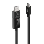 LINDY USB-C® kabel za zaslon USB-C® utikač, DisplayPort utikač 2.00 m crna 43342