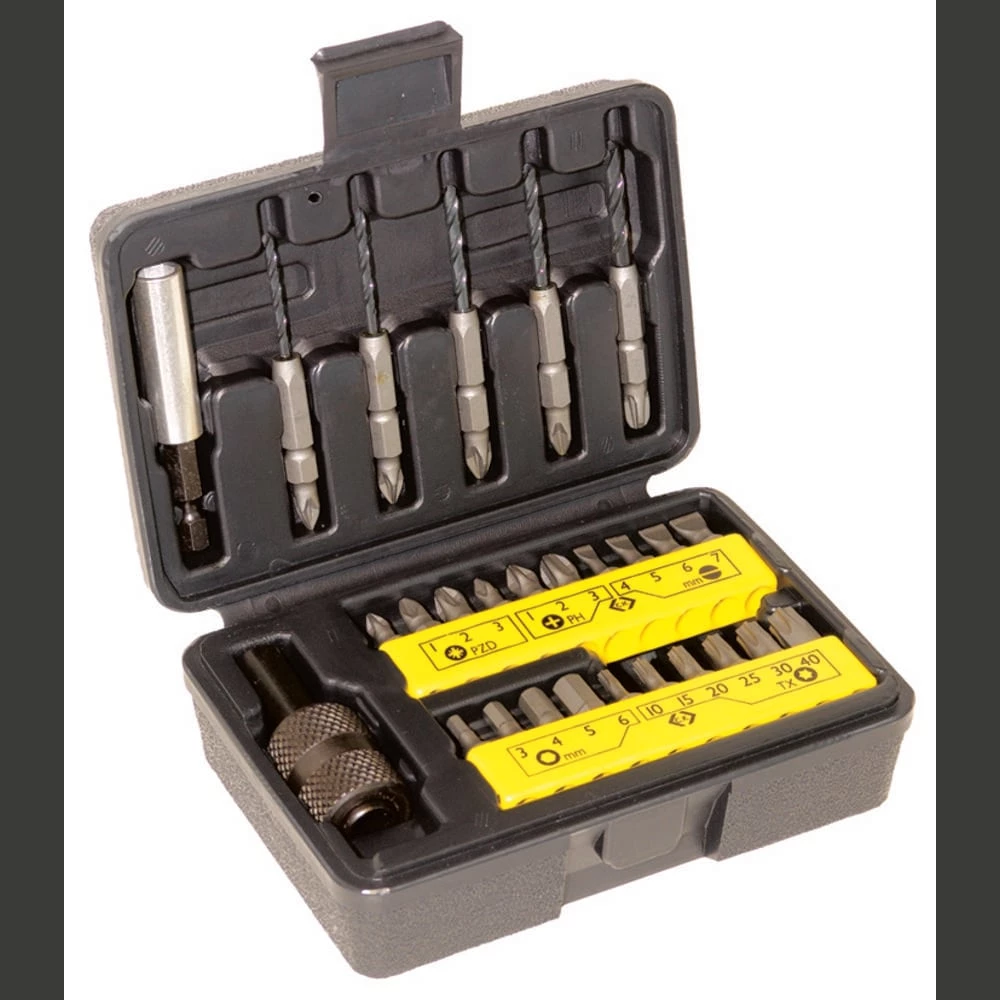 C.K T4519 bit komplet 27-dijelni ravni prorez, križni phillips, križni pozidriv, unutarnji šesterokutni, unutarnji šeste slika