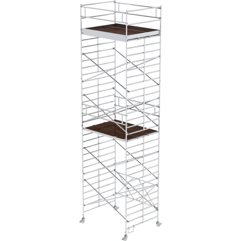 Günzburger Steigtechnik 115583 sklopiva skela montaža bez alata Radna visina (maks.): 10.4 m slika