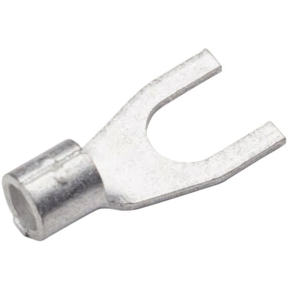 Cimco 180530 viljuškasta kabelska stopica 1.50 mm² 2.50 mm² Otvor Ø=3.2 mm neizolirani metalna 1 kom. slika