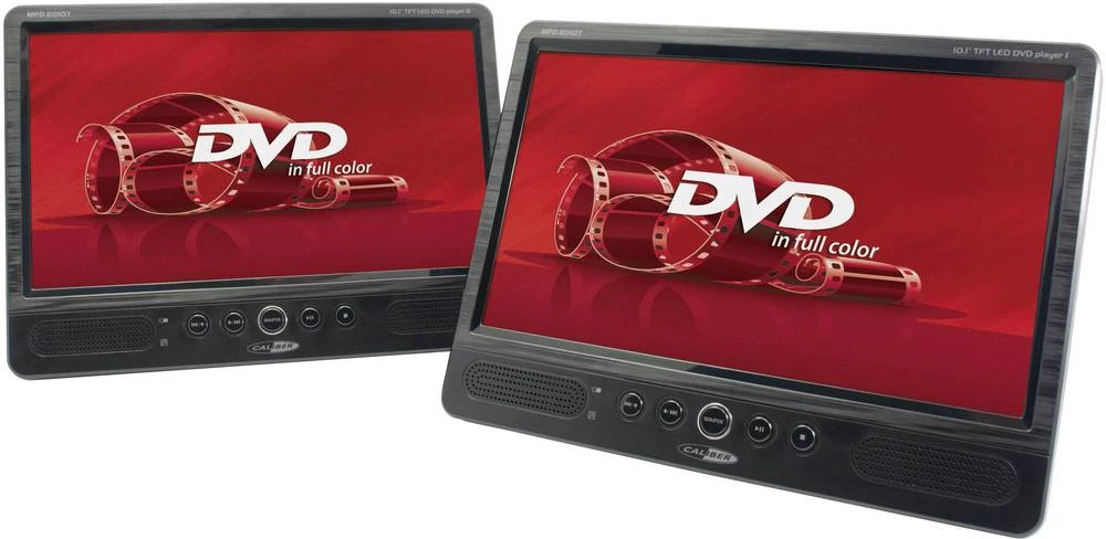 DVD player s 2 monitora za naslon za glavu Caliber Audio Technology MPD-2010T ATT.FX.SCREEN_DIAGONAL=25.4 cm (10 ") slika