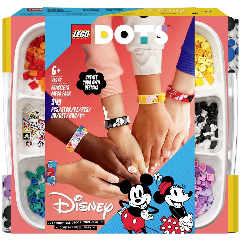 LEGO® DOTS 41947 Kreativni set Mickey',s Bracelet slika