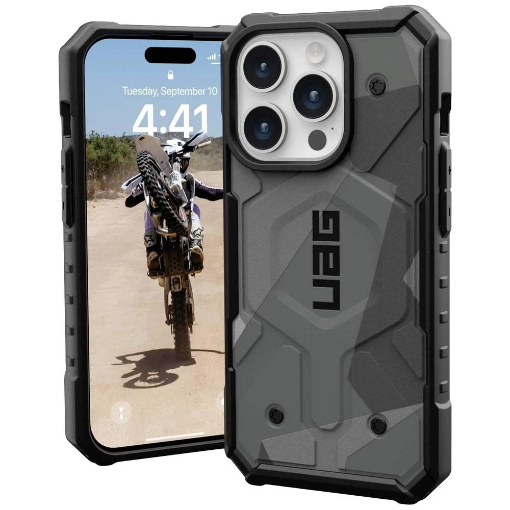 Urban Armor Gear Pathfinder SE MagSafe stražnji poklopac za mobilni telefon Apple iPhone 15 Pro maskirno siva slika