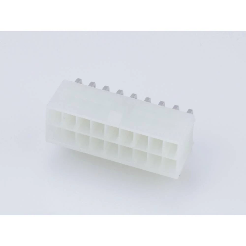 Molex ugradna standardna letva sa ženskim kontaktima Ukupan broj polova 18 39301180 1 St. Bulk slika