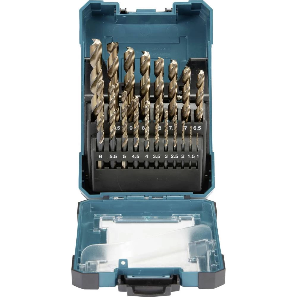 Makita D-67583 metal-spiralno svrdlo-komplet 1 mm, 1.5 mm, 2 mm, 2.5 mm, 3 mm, 3.5 mm, 4 mm, 4.5 mm, 5 mm, 5.5 mm, 6 mm, slika