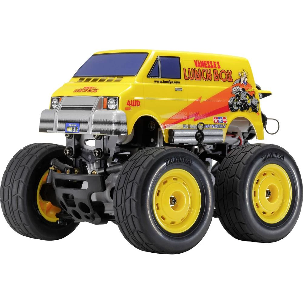 Tamiya Lunch Box Mini S četkama 1:24 RC model automobila Električni Monstertruck 4WD Komplet za sastavljanje slika