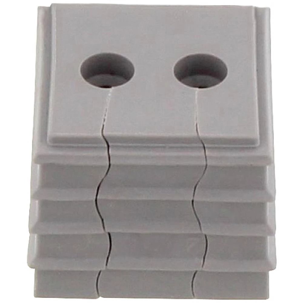 CONTA-CLIP KDS-DE 2X4-5 GR element za brtvljenje     termoplastični elastomer siva 10 St. slika