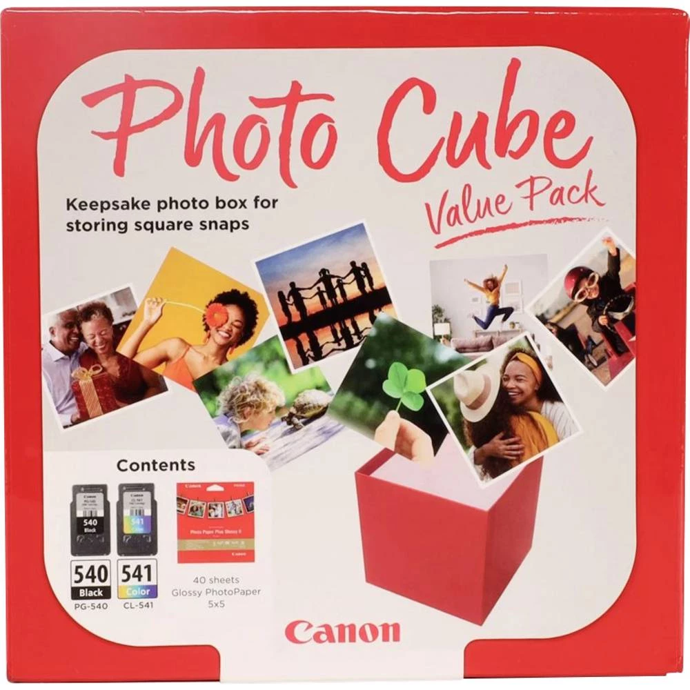 Canon set foto kockica PG-540+CL-541 original kombinirano pakiranje crna, u boji 5225B012 slika